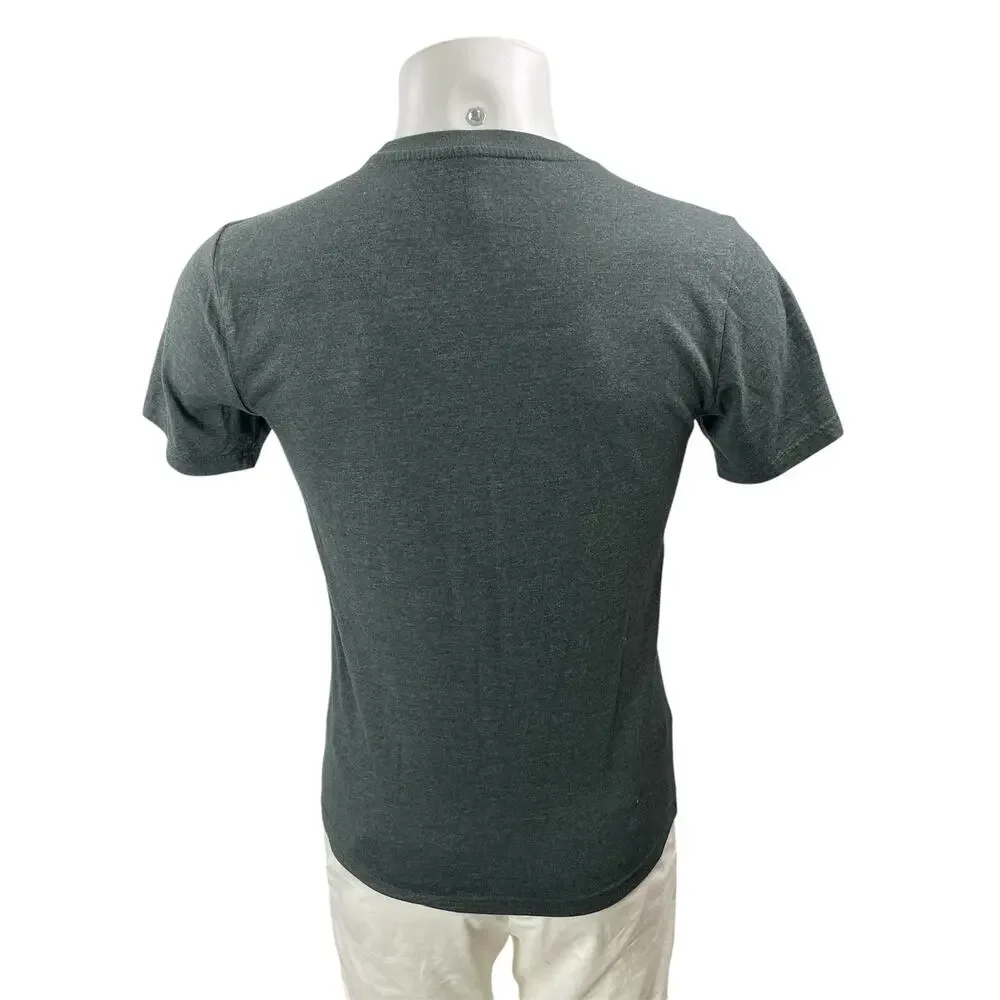 Bundle of 3 Banana Republic Men's Green Black Brown Crew T Shirt Tee Top Size S